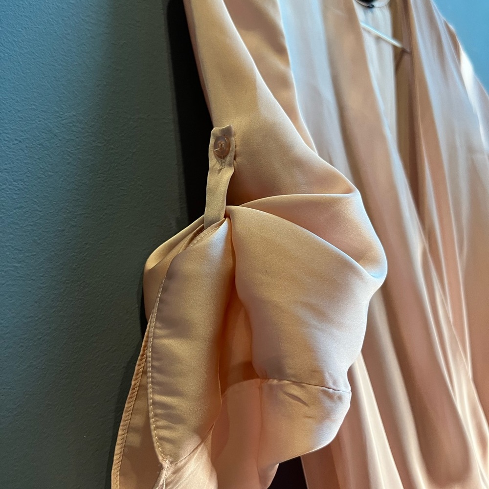 Satin Pink Romper - Picture 4 of 7